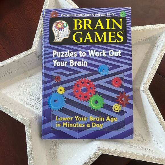 BRAIN GAMES | Puzzles to Work Out Your Brain Book - Picture 9 of 9